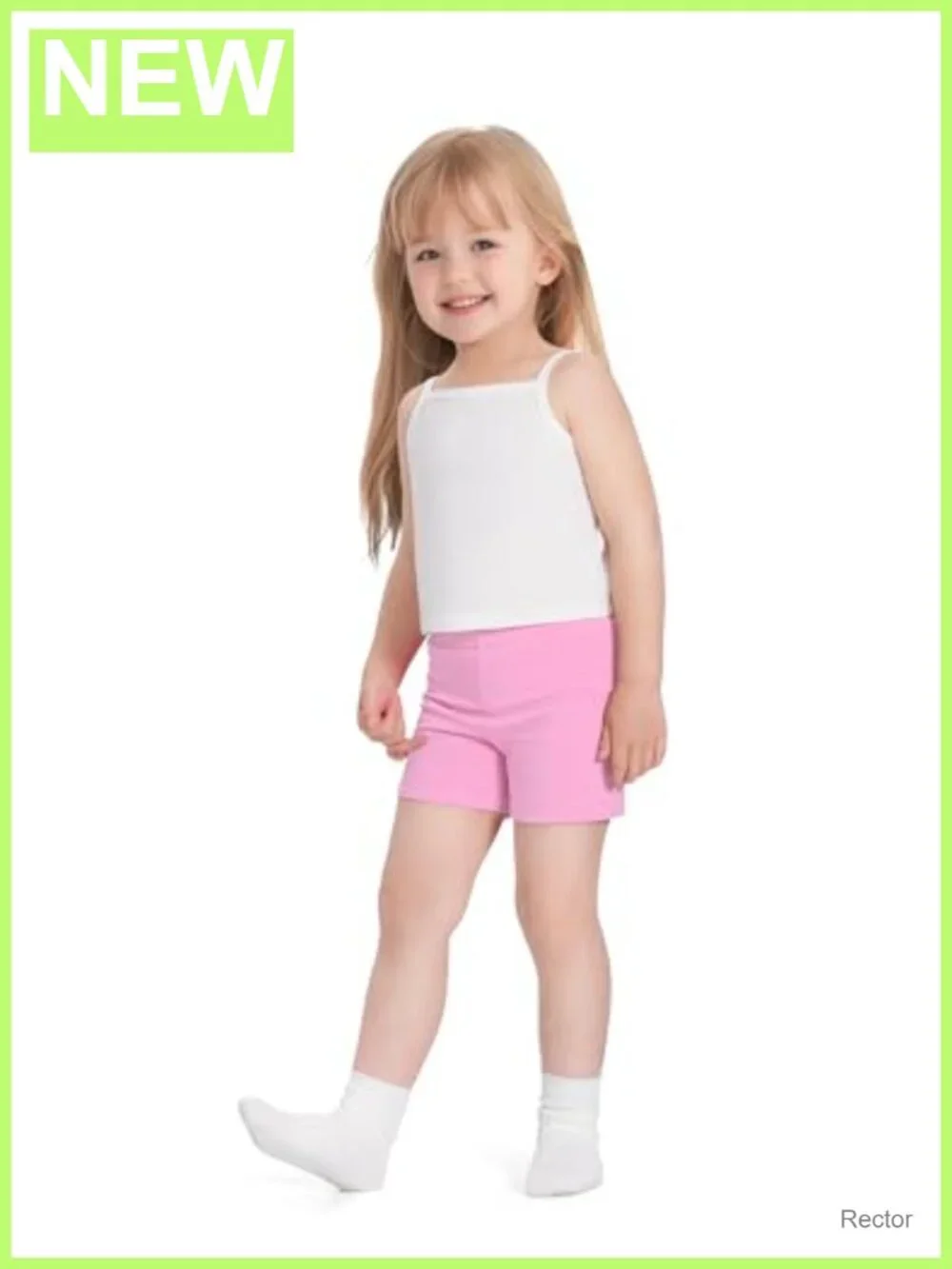 Toddler Girls Cotton Bike Shorts 6 Pack Summer Dance Play